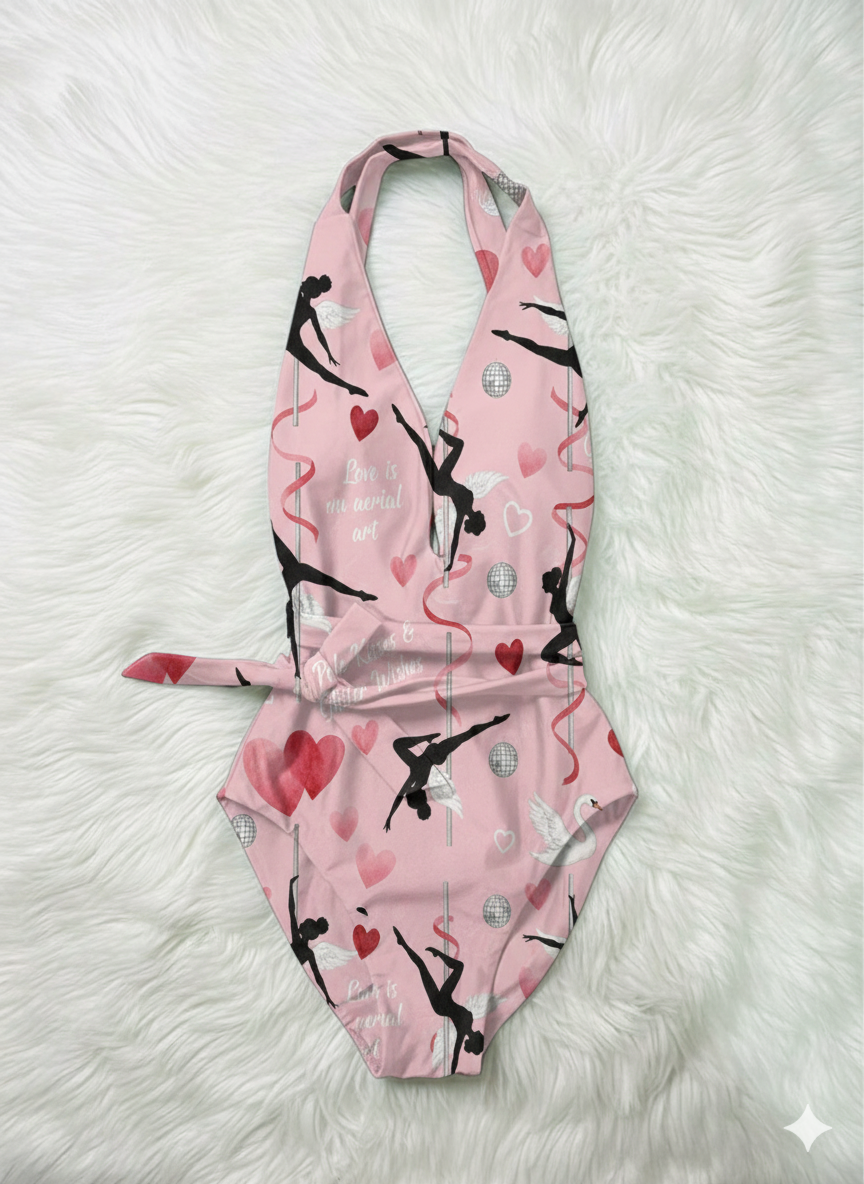 Body tiras largas posturas 🩷💗 pole