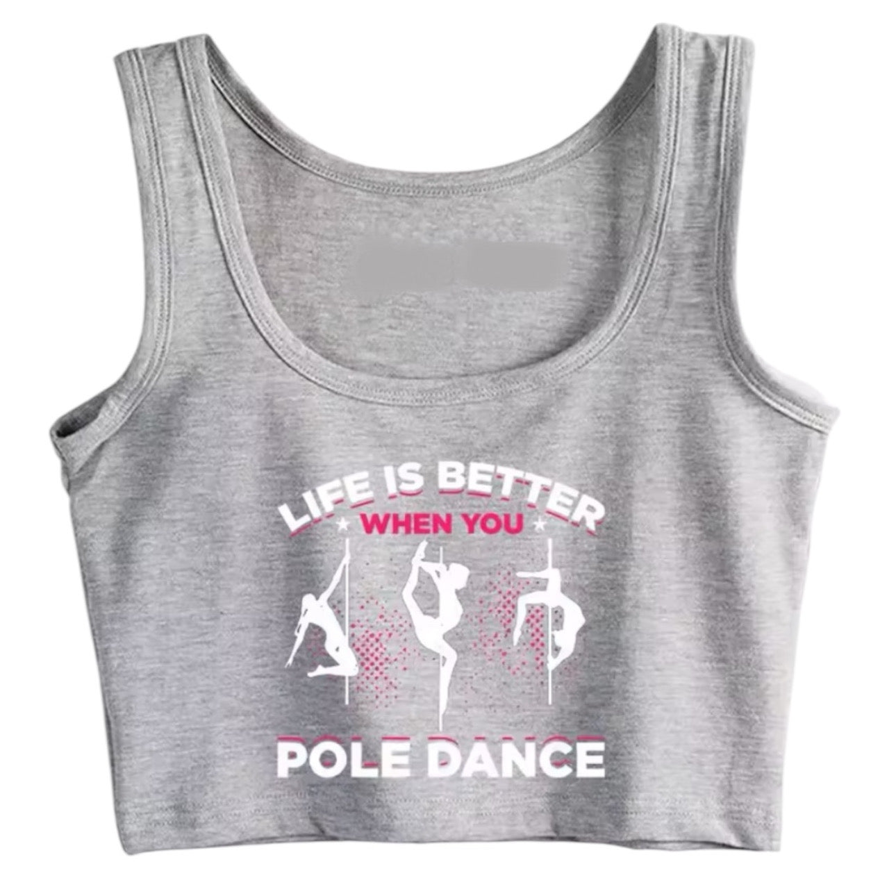 Playerita crop top life is better