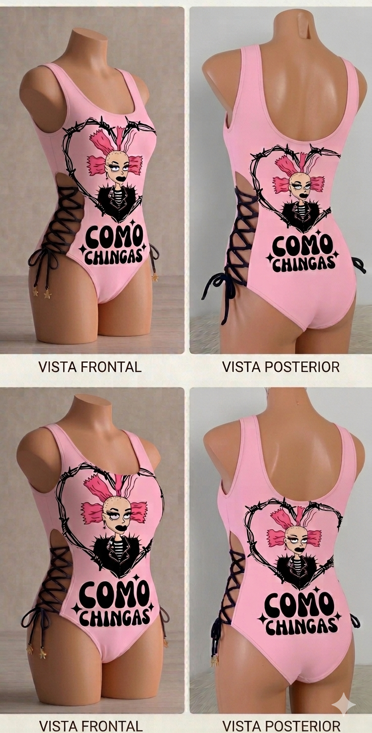 Body Medusa amarres laterales como chin… 🤦♀️