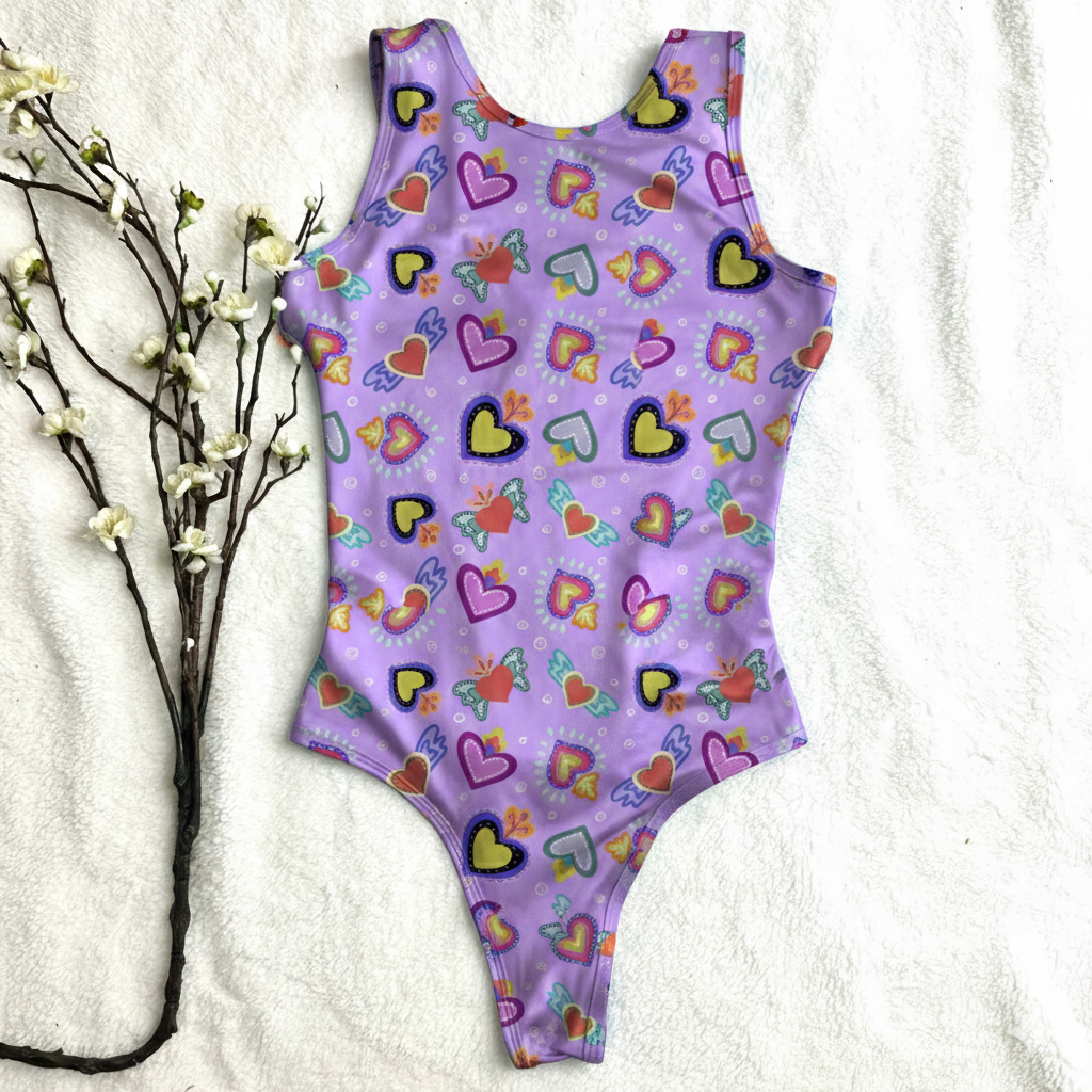 Body Vixen corazones lilas 💜
