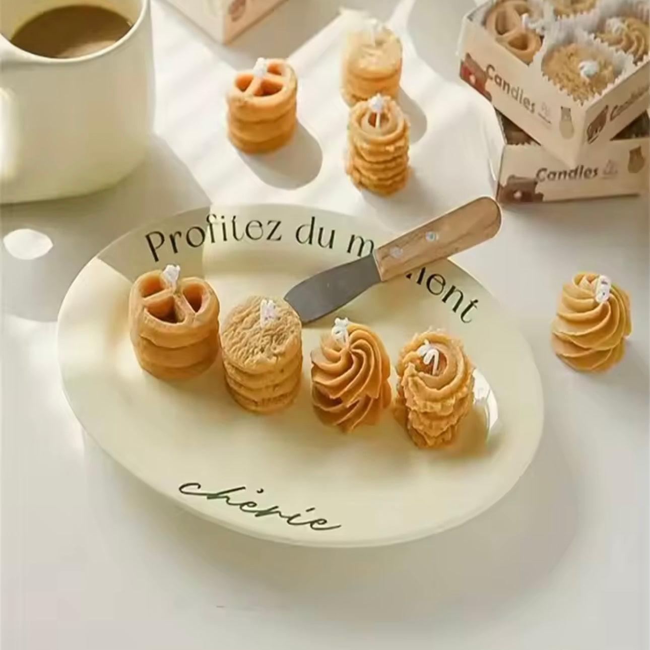Velas de galletitas 4pzs.