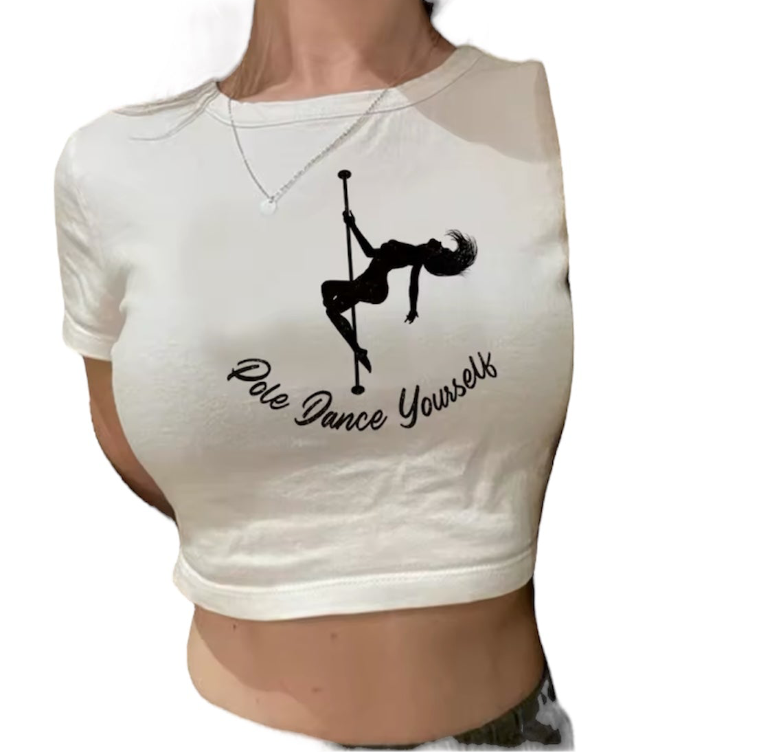Crop top playeritas de Pole Dance