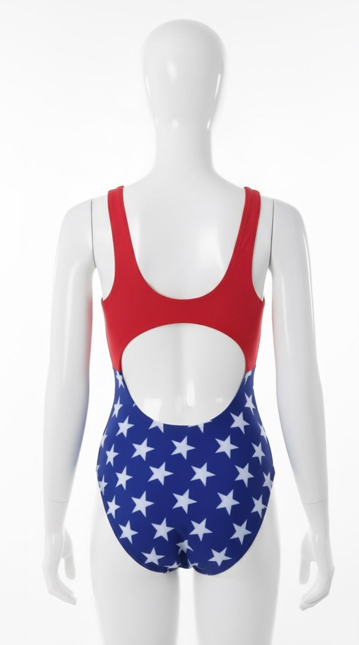 Body mujer maravilla union lateral