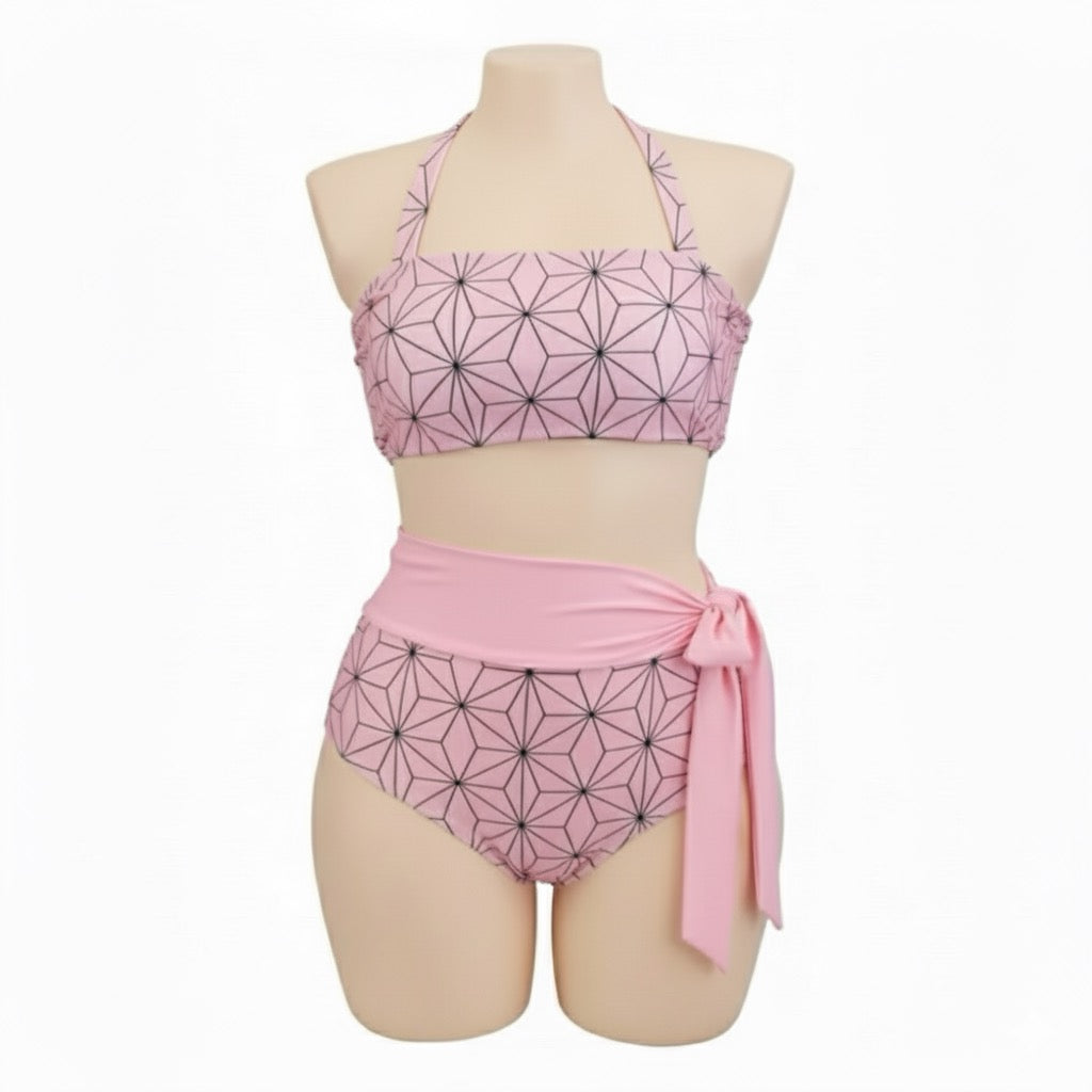 Cosplay conjunto disfraz Nezuko Curvy Plus