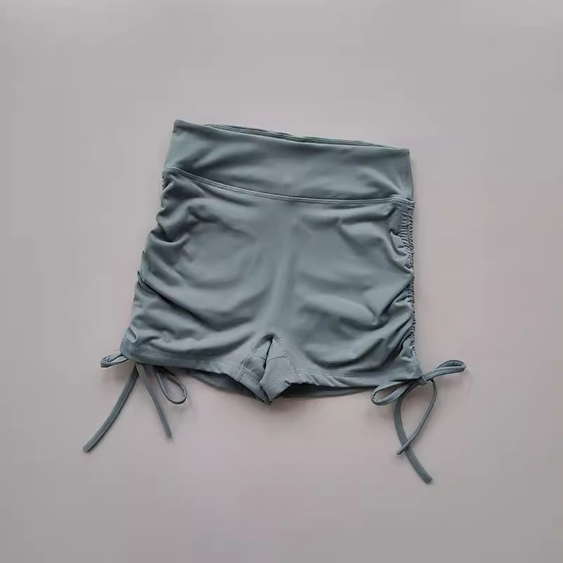 Short jaretas largo cintura super alta