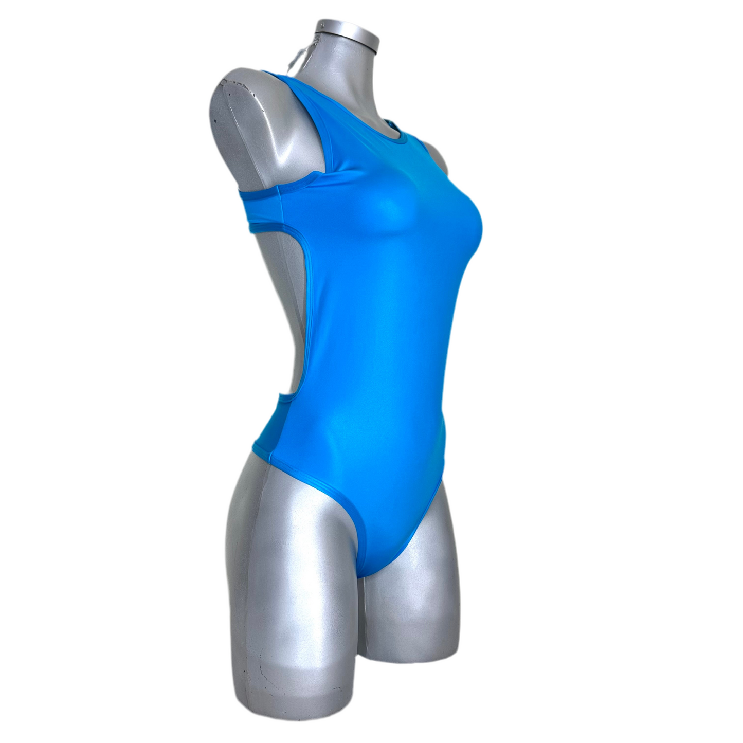 X Pedido Body Vixen azul tipo vinipiel
