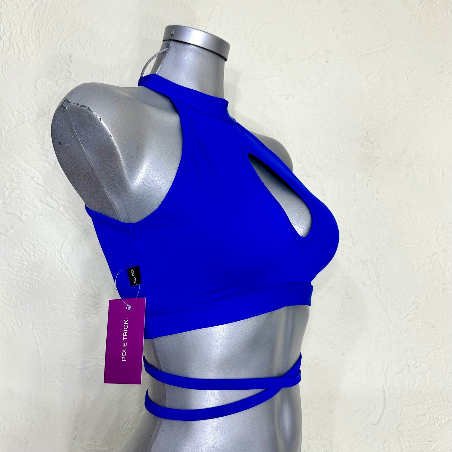 Top gota azul rey