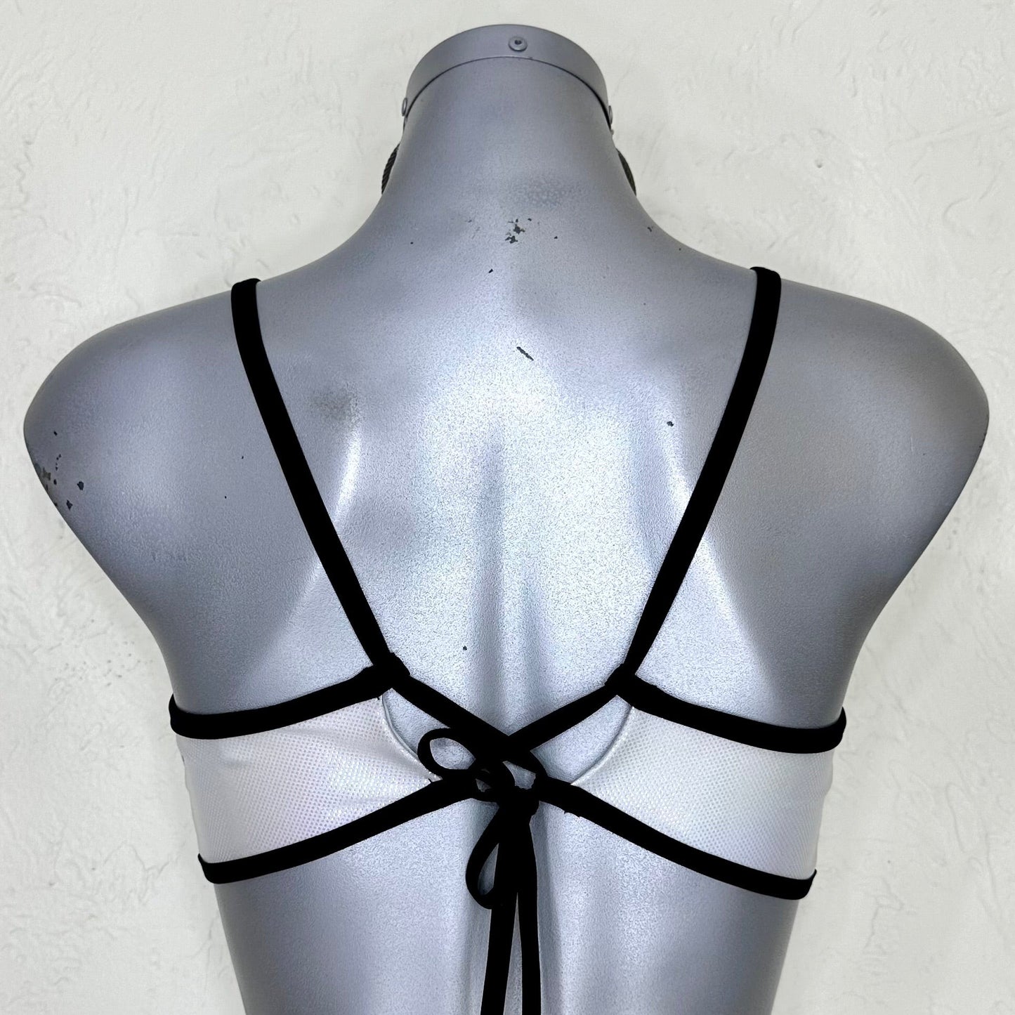 Top jazmin blanco holograma