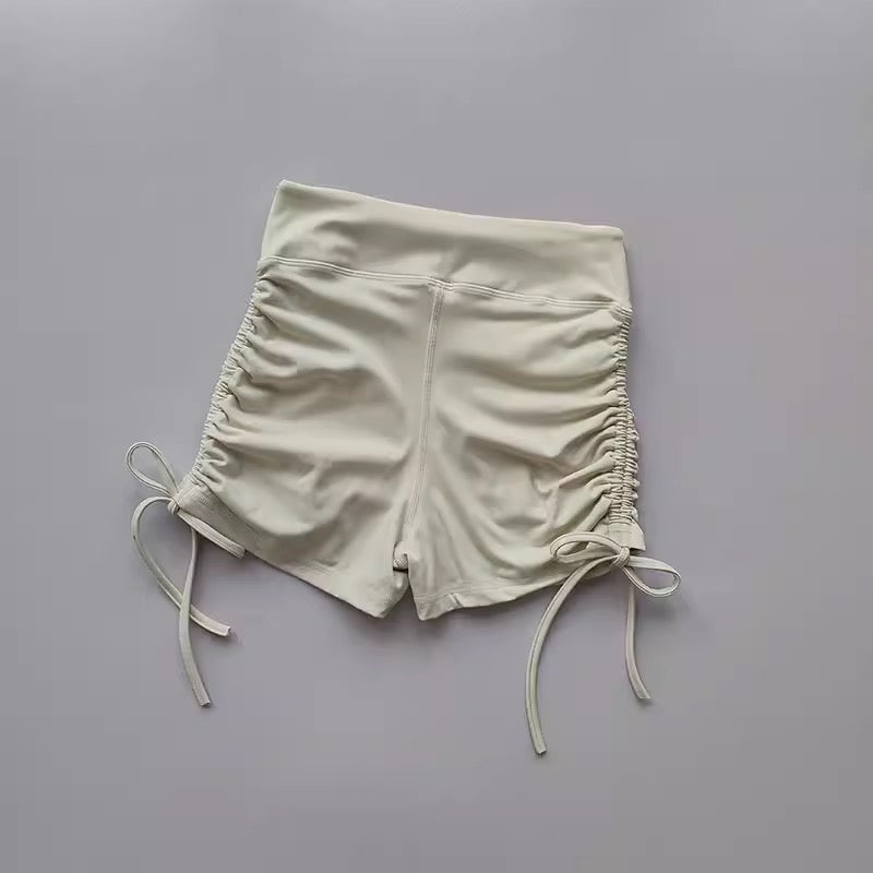 Short jaretas largo cintura super alta
