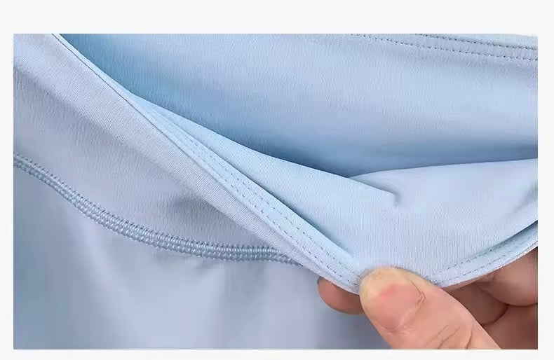 Short jaretas largo cintura alta