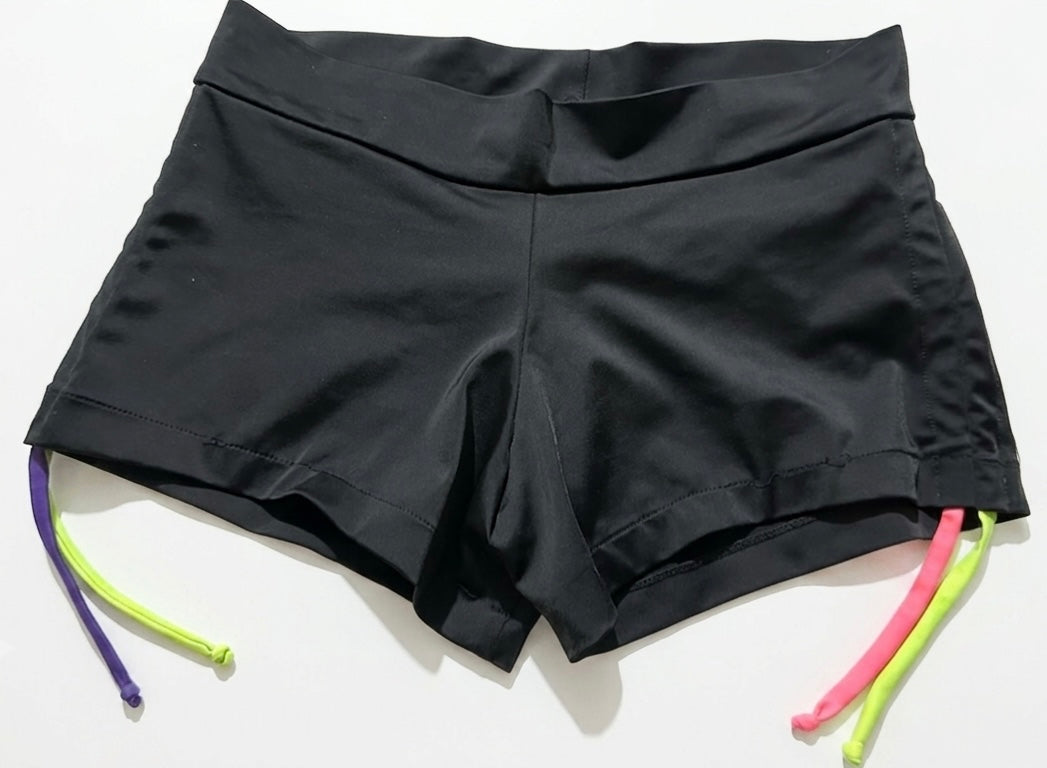 Short jaretas negro M
