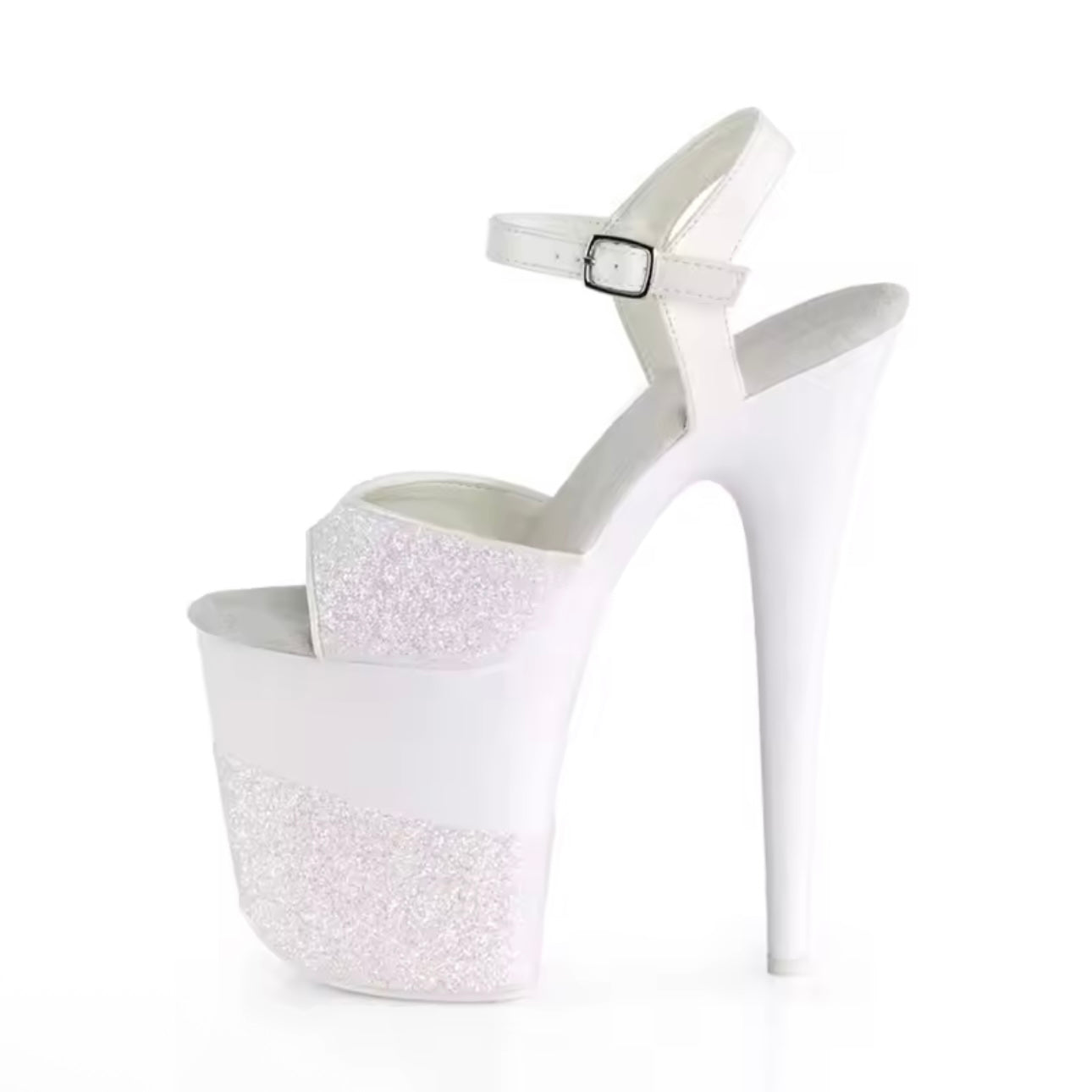 Zapatillas glitter 8”