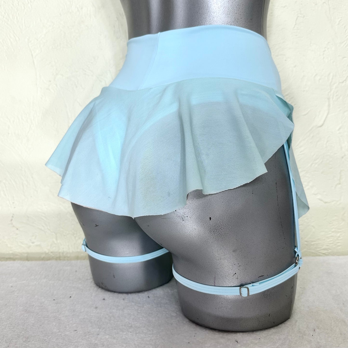 Cachetero falda arnés Elise azul cielo/azul cielo