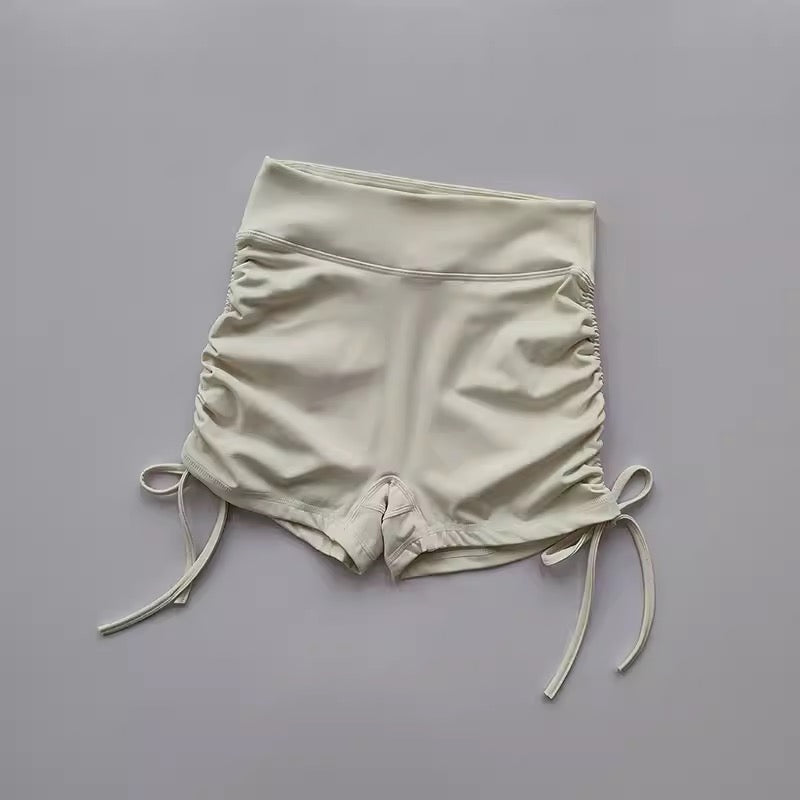 Short jaretas largo cintura super alta