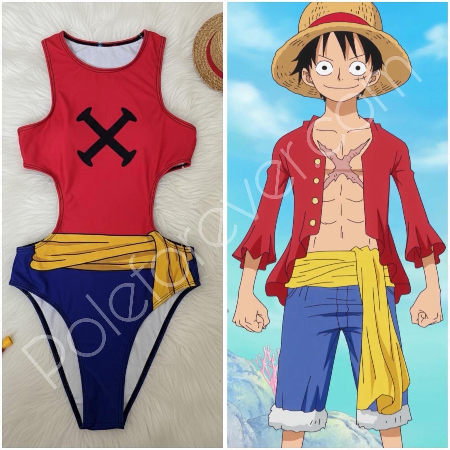 Body enganche one piece luffy