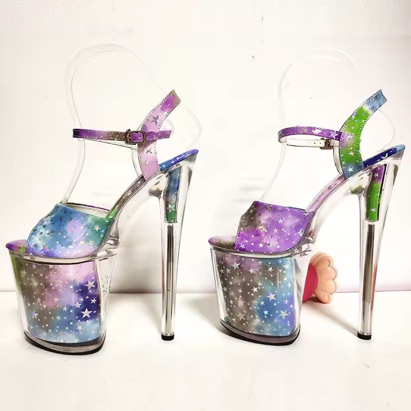 Zapatillas estrellas universo 8”
