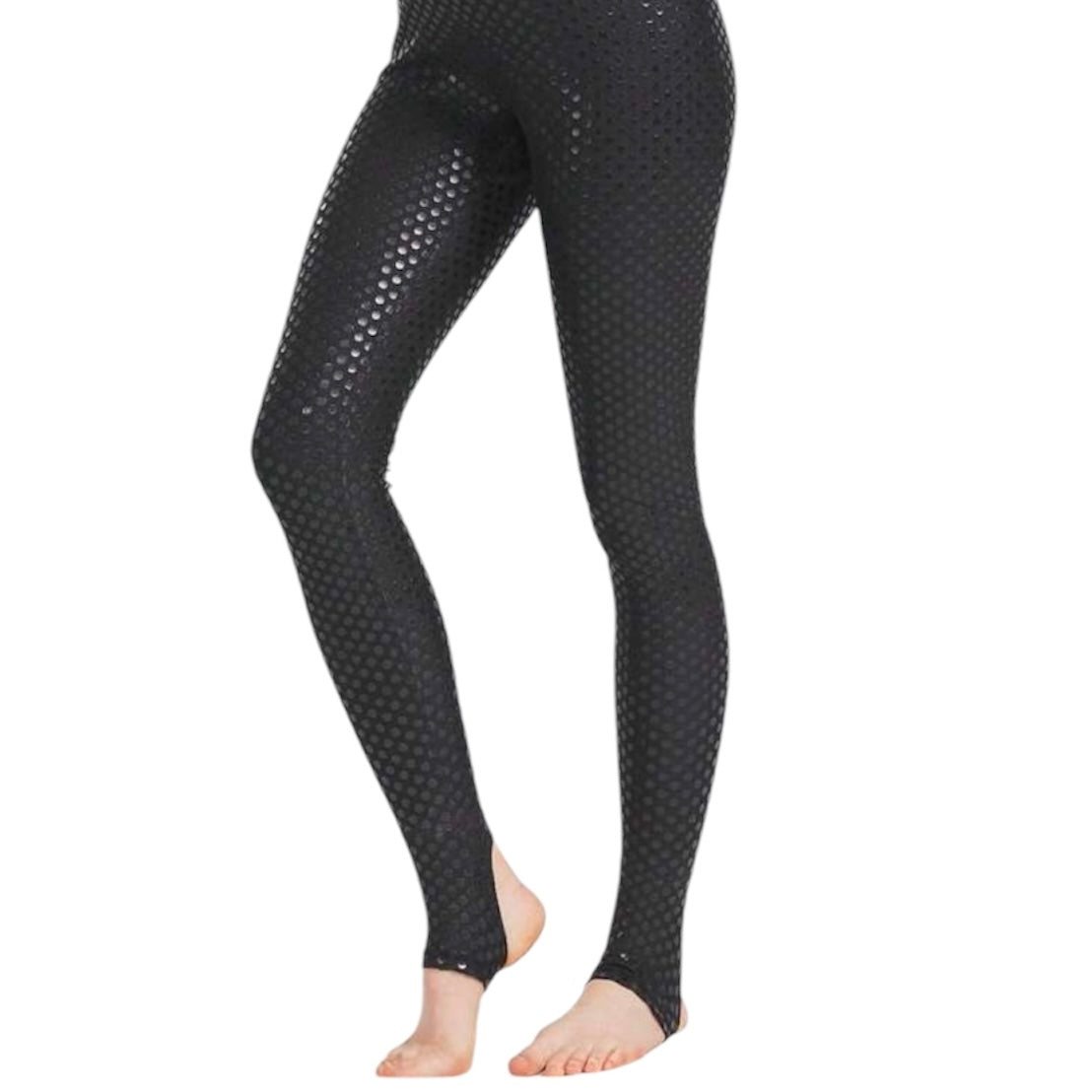 Leggings con grip color negro