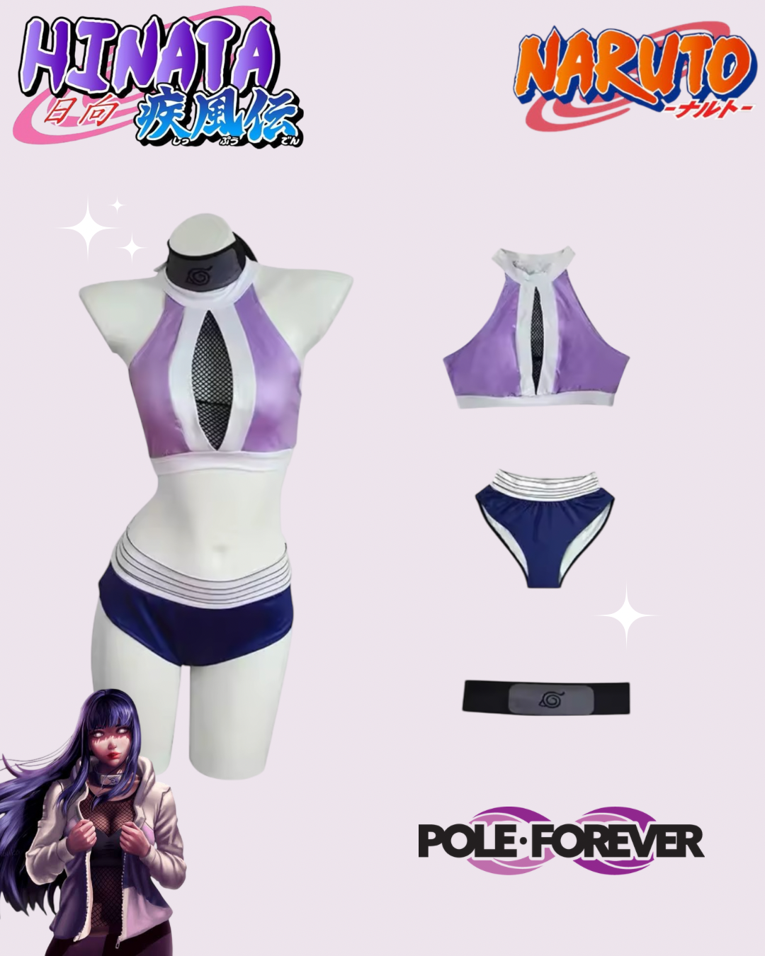 Cosplay hinata hyunga NARUTO
