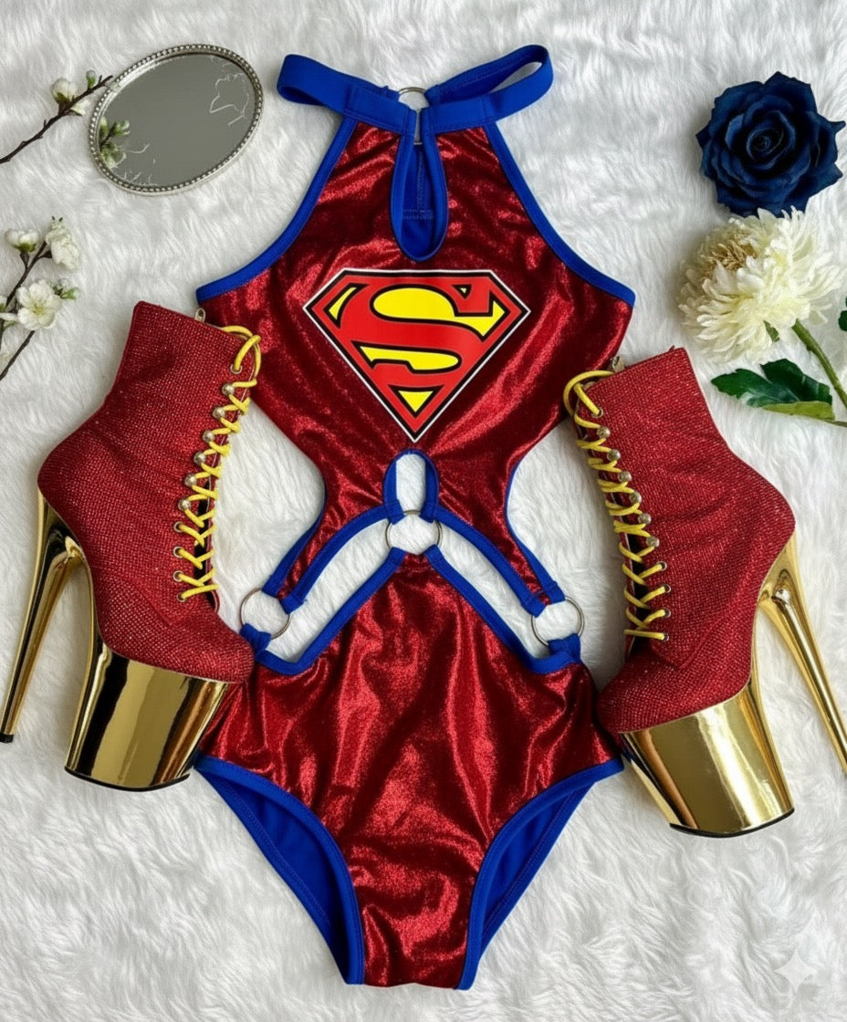 Body Aros Argolla Superman 💥