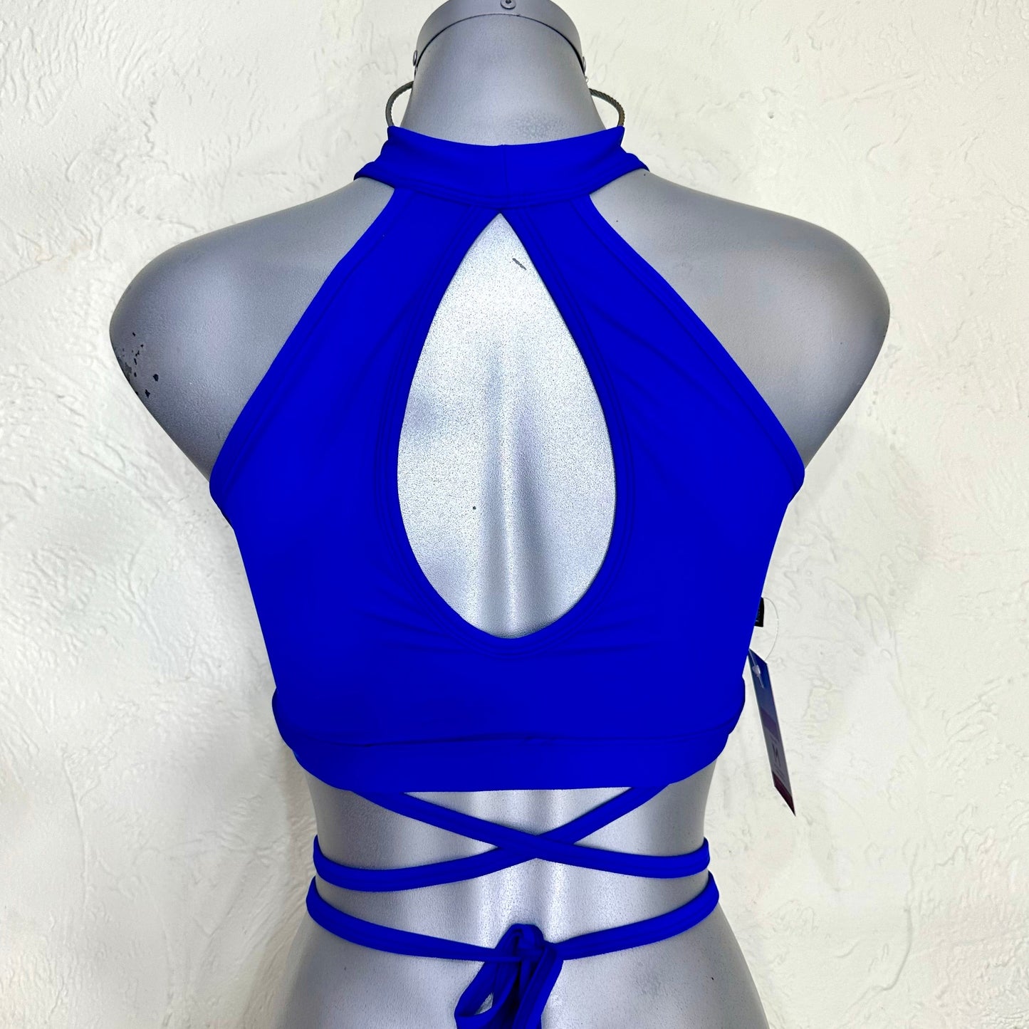 Top gota azul rey