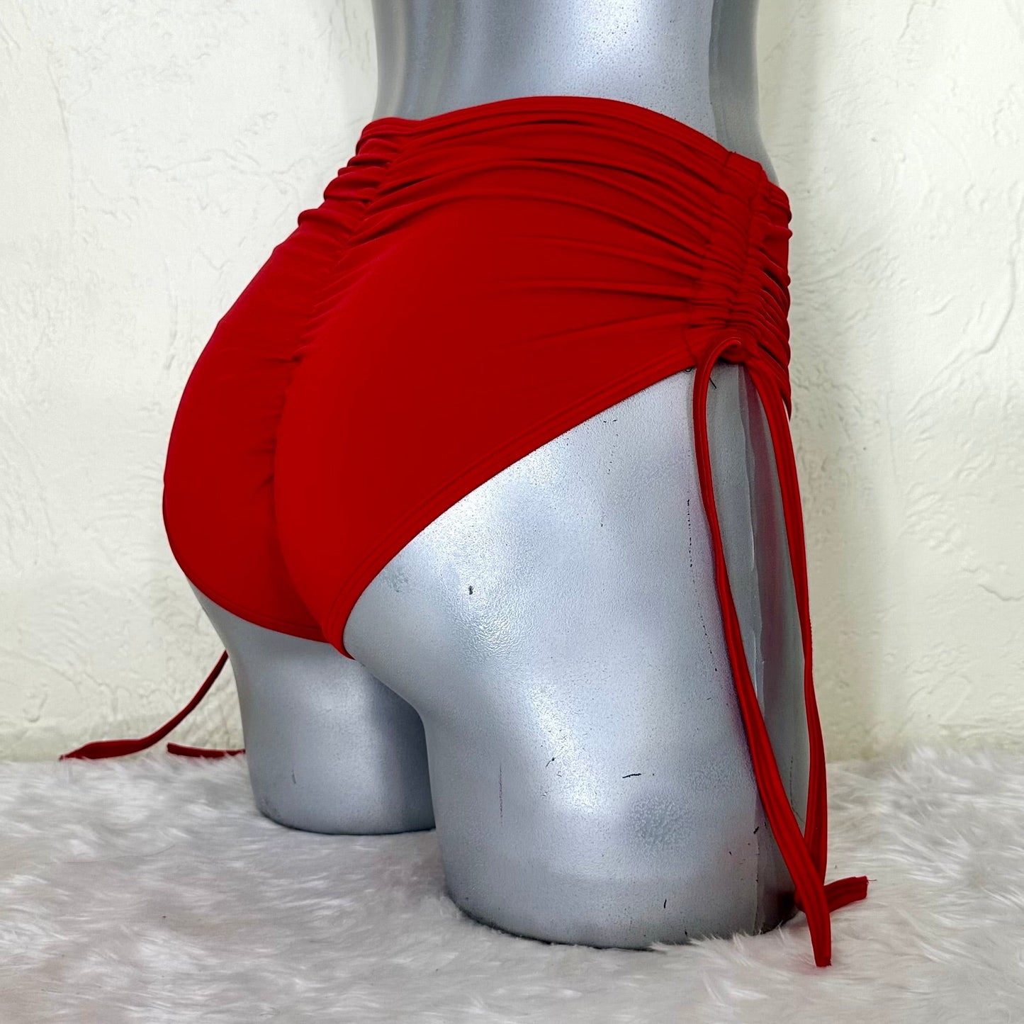 Cachetero jaretas pin-up rojo