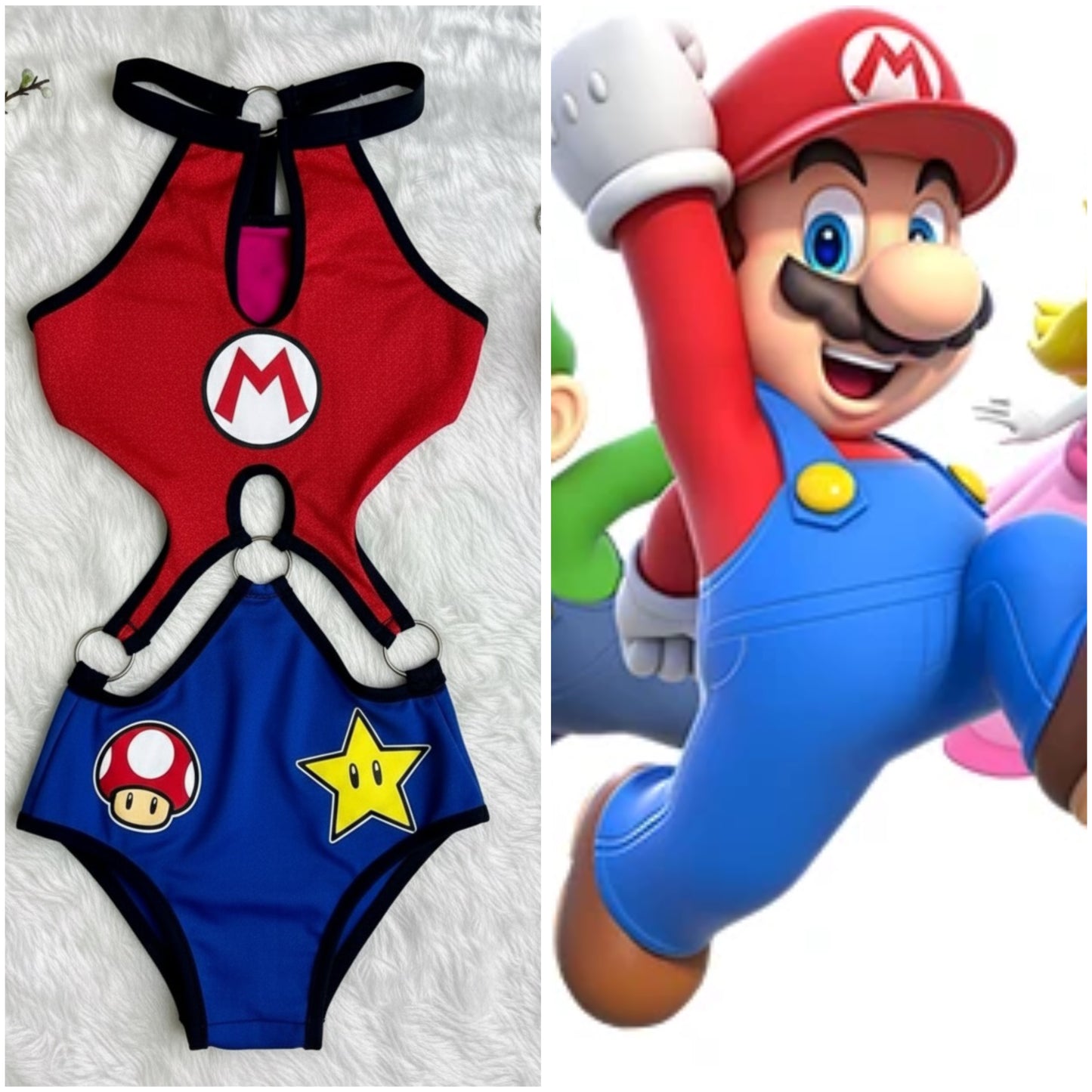 Body Aros Argolla Mario Bros 🍄