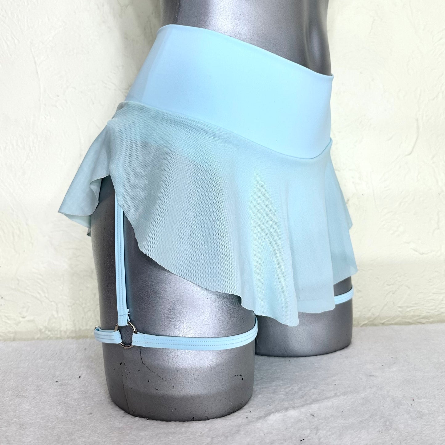 Cachetero falda arnés Elise azul cielo/azul cielo