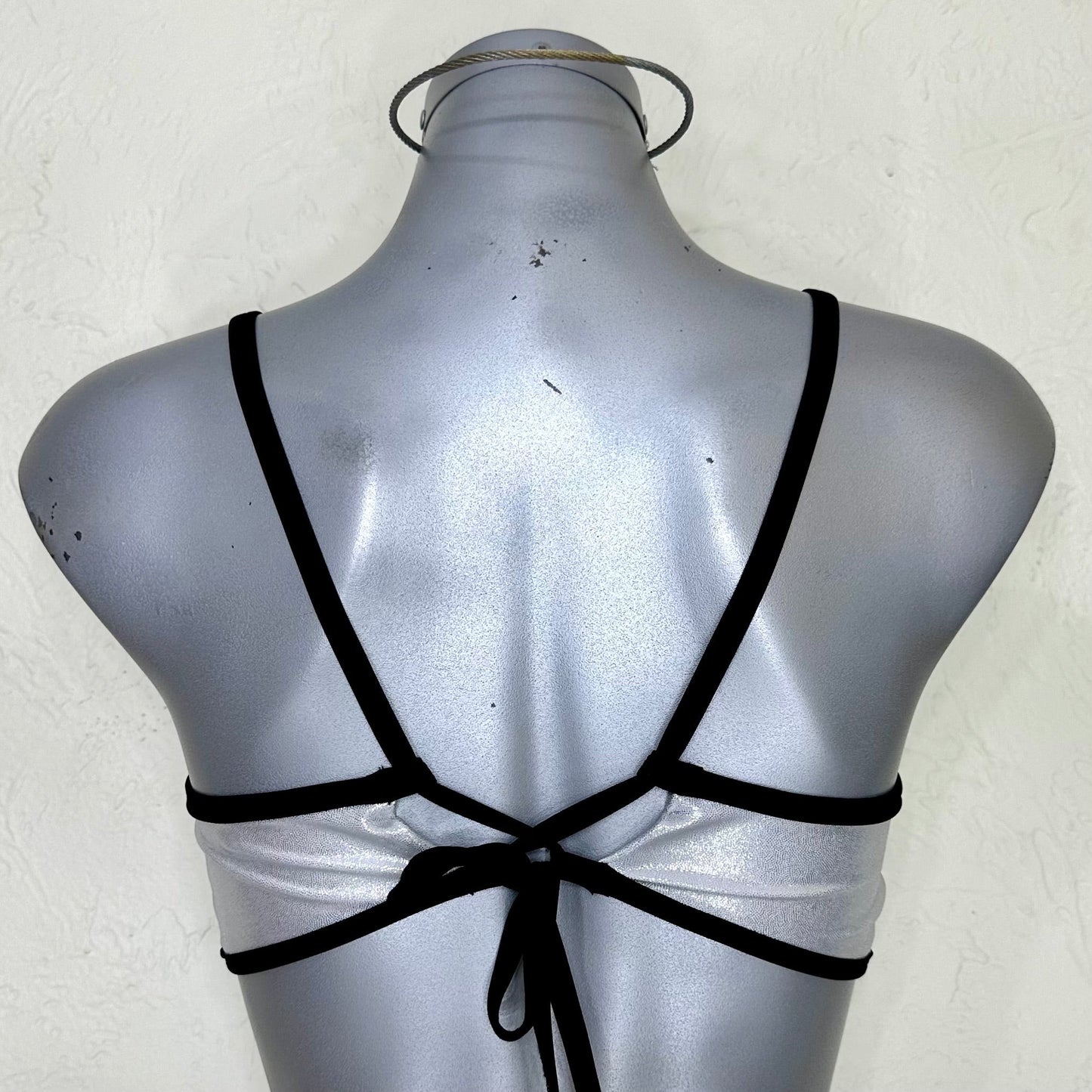 Top jazmin plata liso holograma