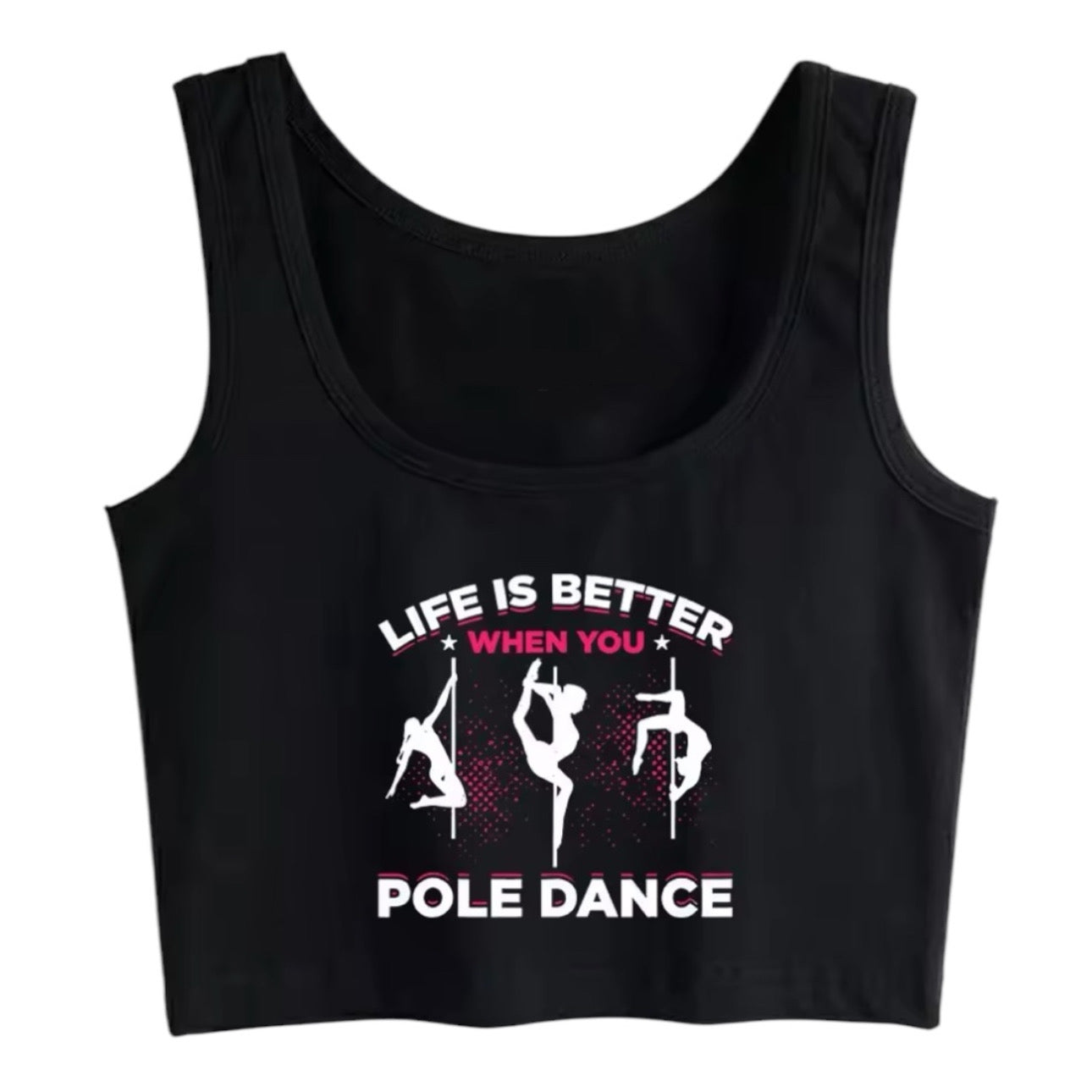 Playerita crop top life is better