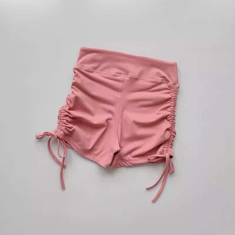 Short jaretas largo cintura super alta