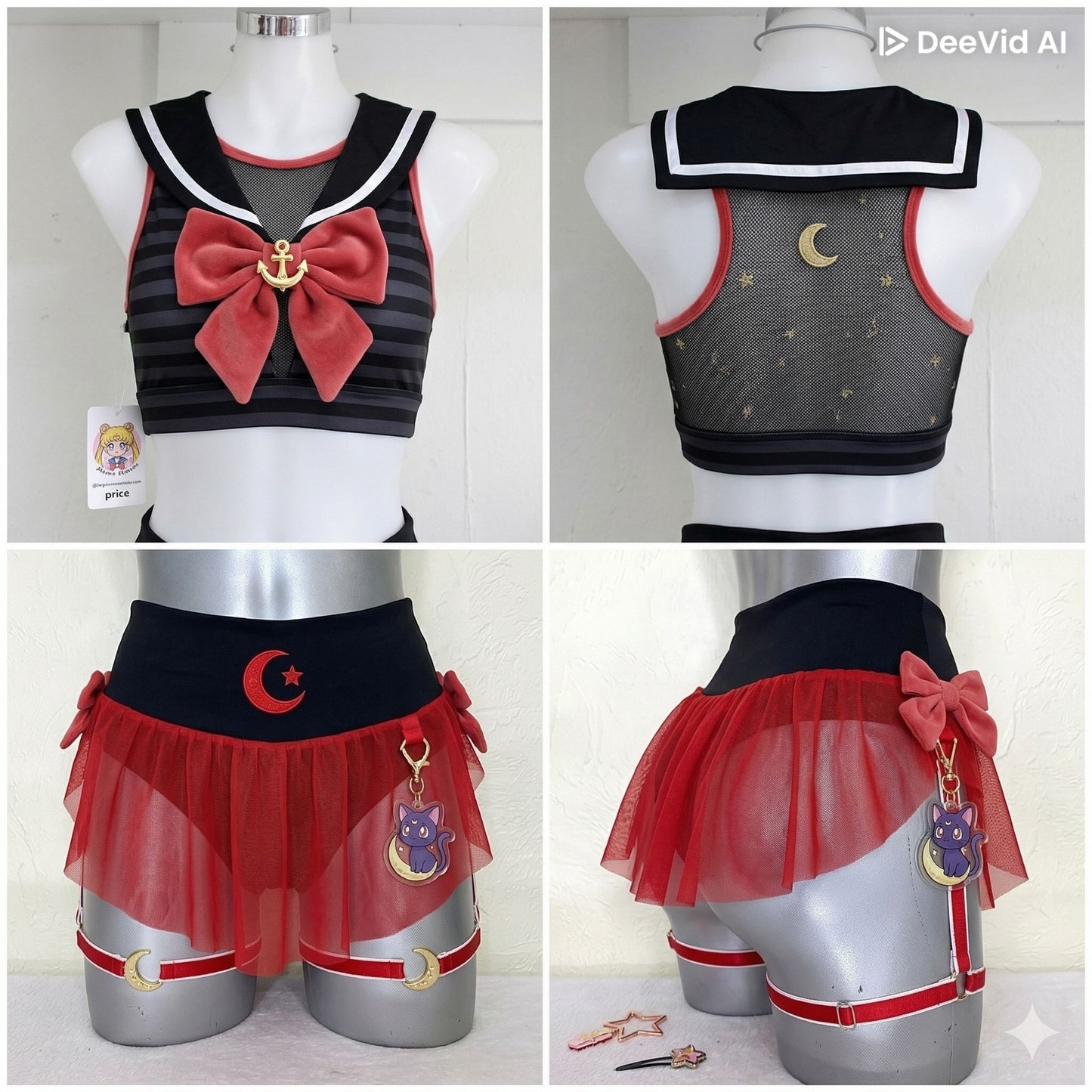 Conjunto sailor chibi premium 🐈⬛