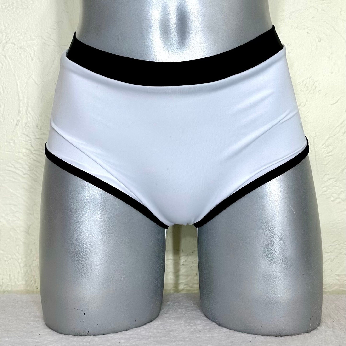 Cachetero Jovis blanco cintura alta