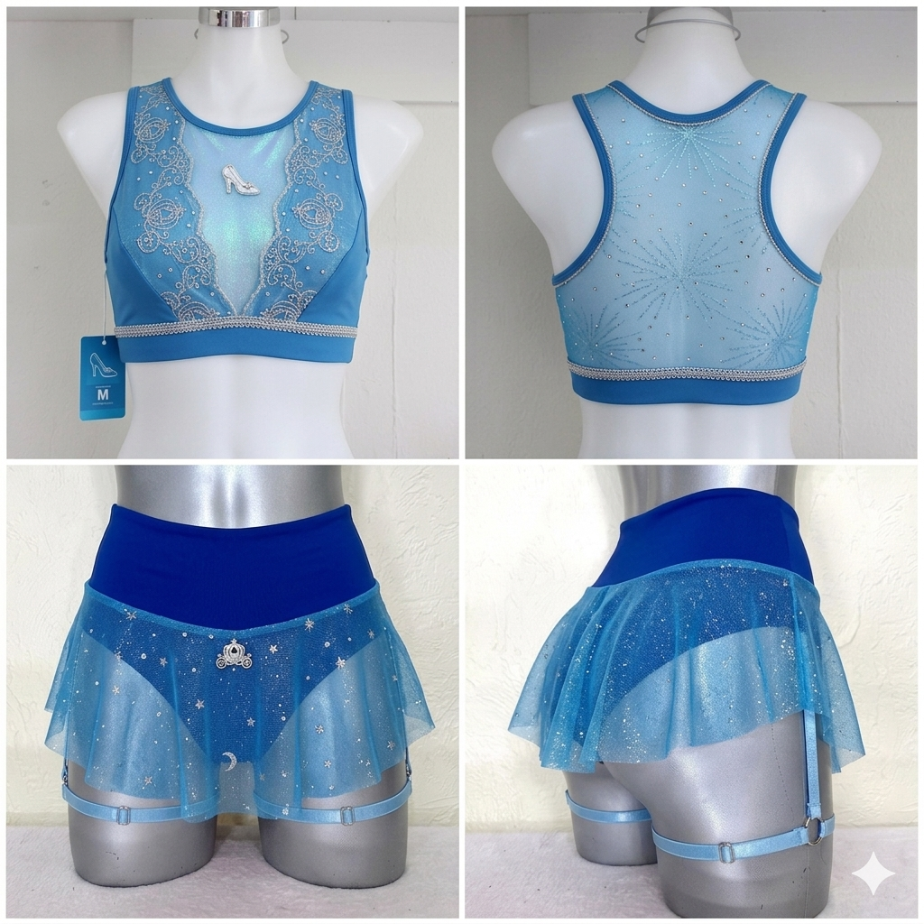 Conjunto princesa CENICIENTA 👑