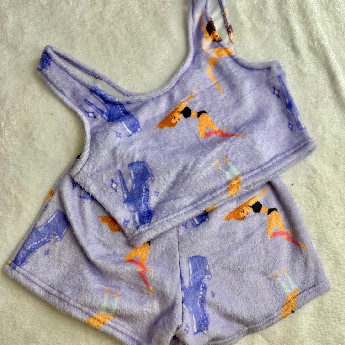 Pijama sport Pole Forever lila
