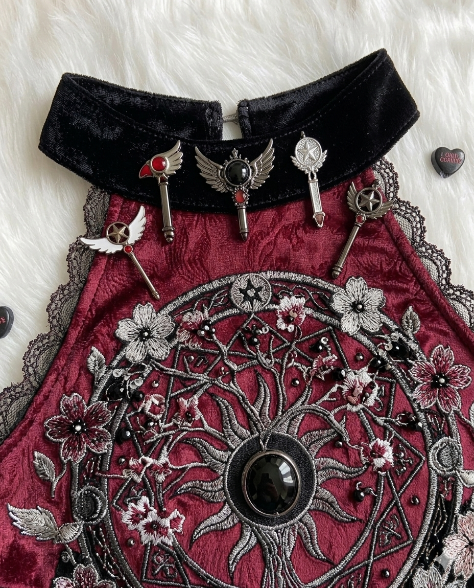 Conjunto Sakura card captors 🪽❤️ gothic
