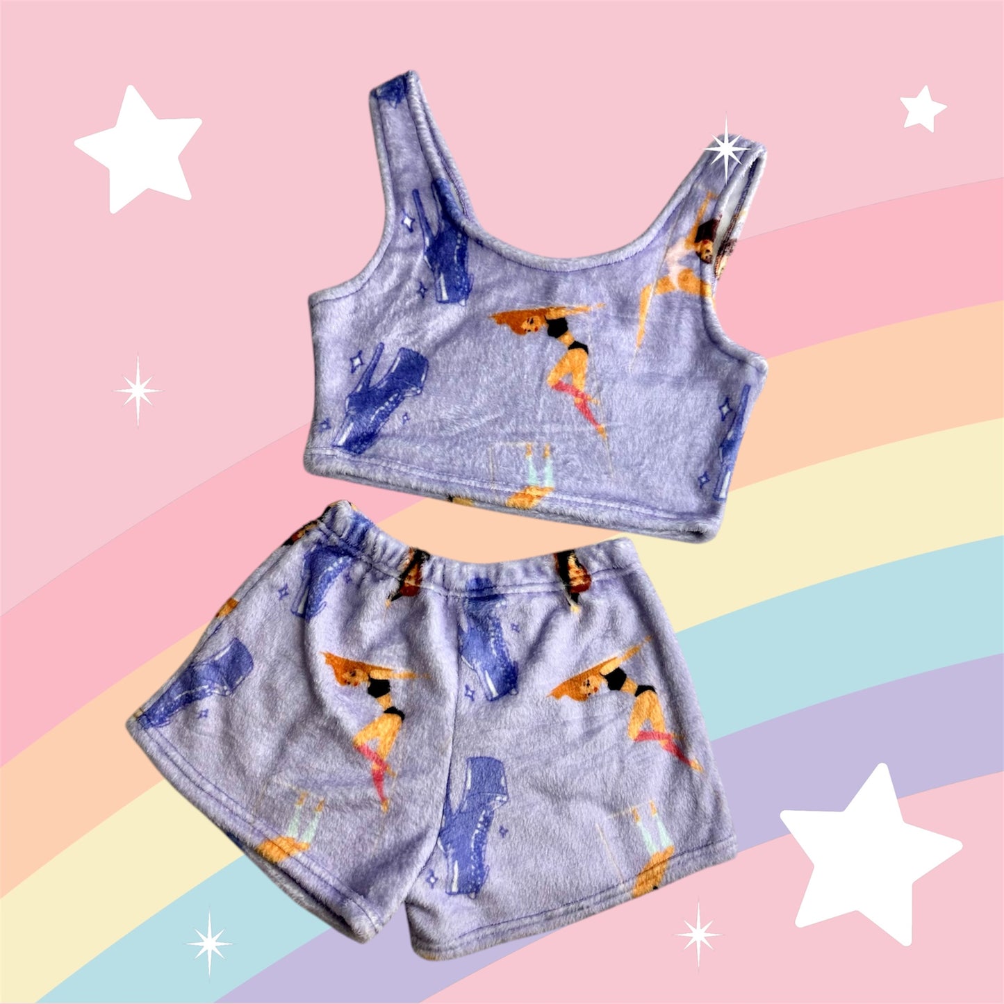 Pijama sport Pole Forever lila