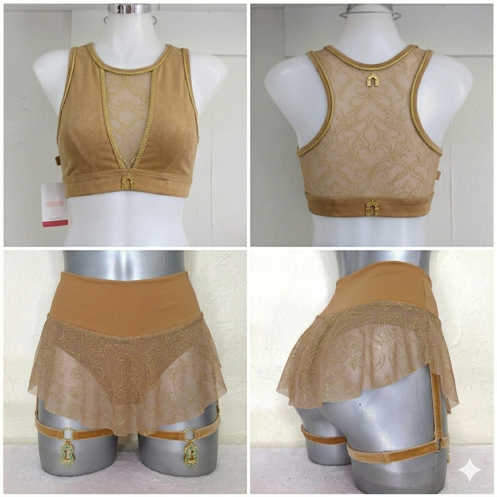 Conjunto princesa Jazmin (aladin) premium