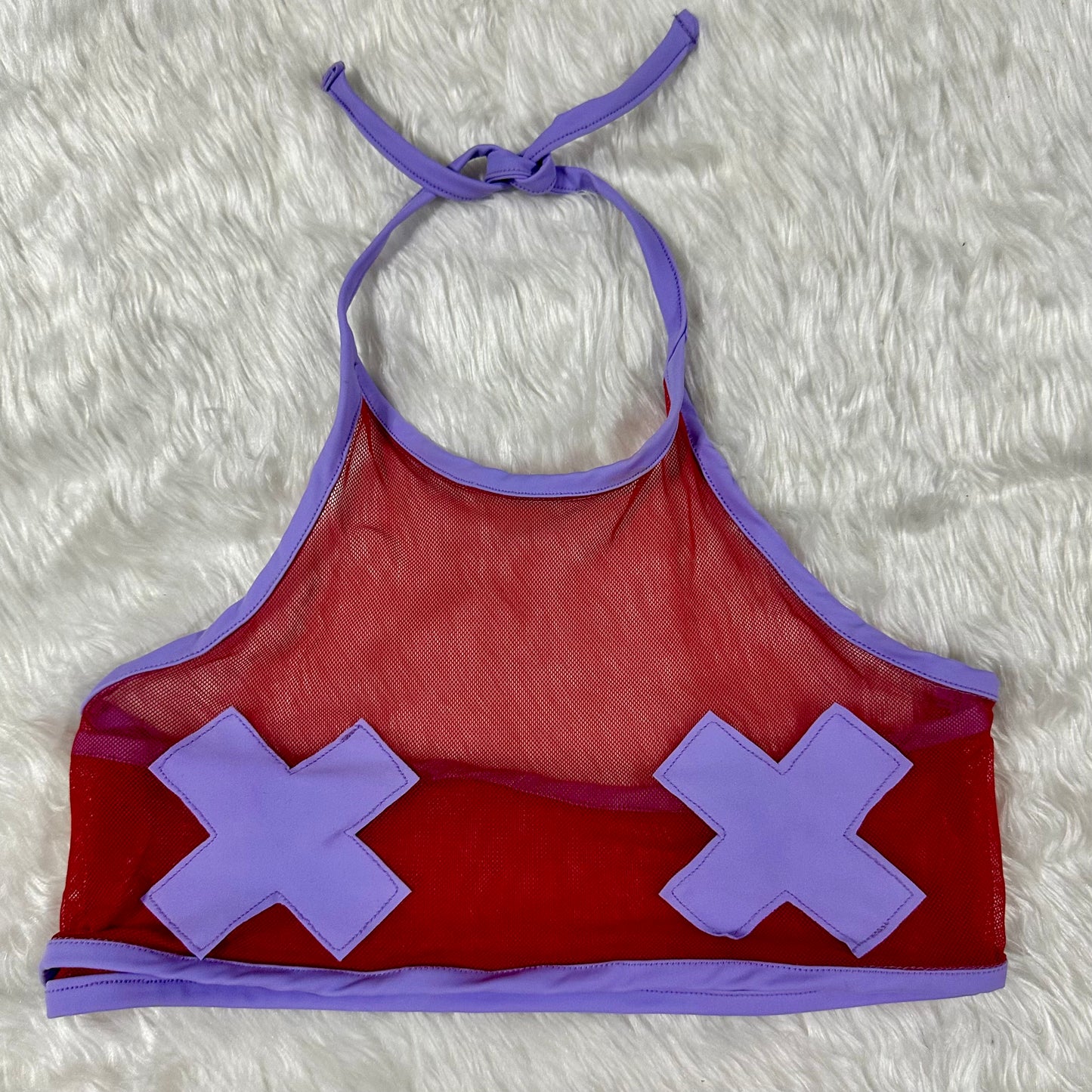 Top pezoneras mesh personalizado