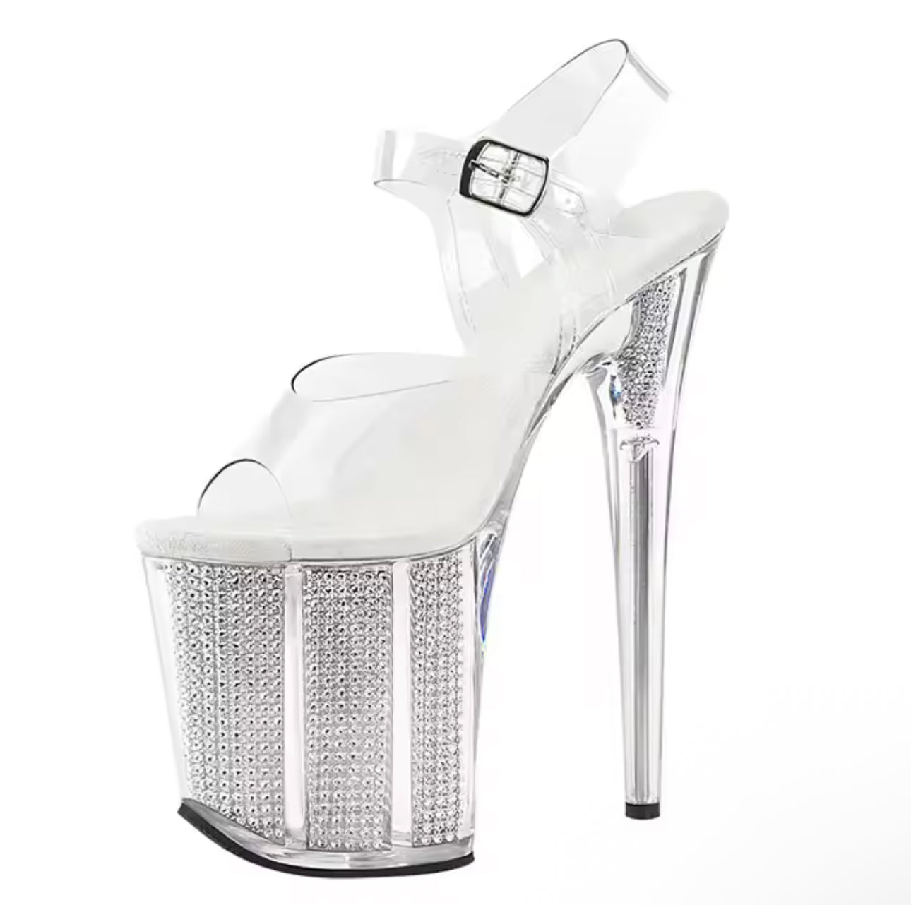 Zapatillas diamantes encapsulados 8”