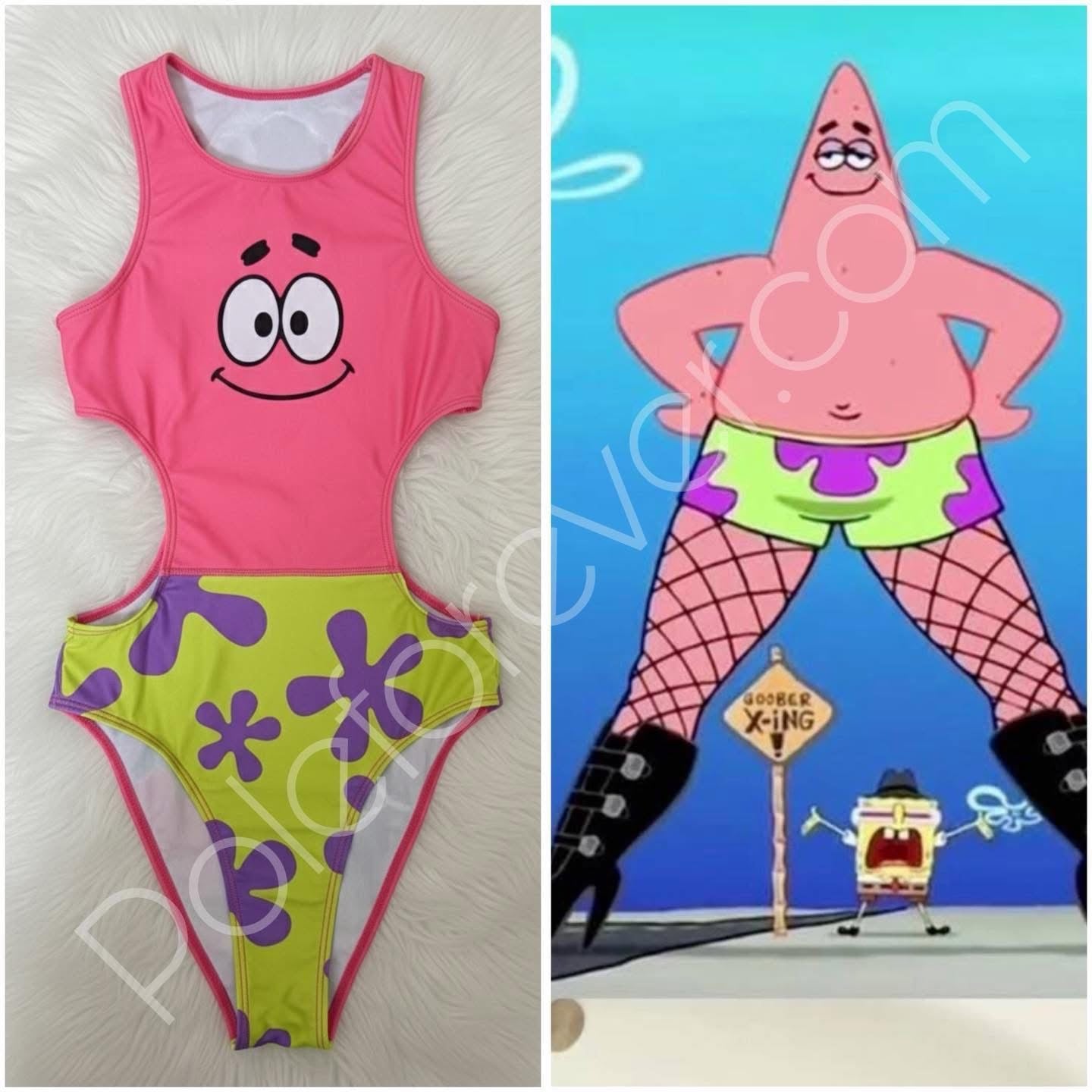 Body Aros Argollas Patricio estrella 🌟 🧽 patrick star