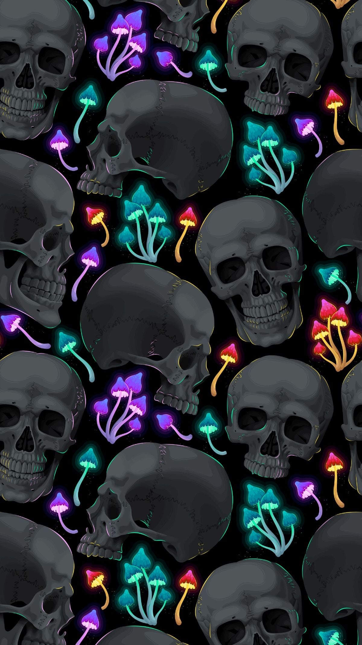 Body Vixen calaveras neones