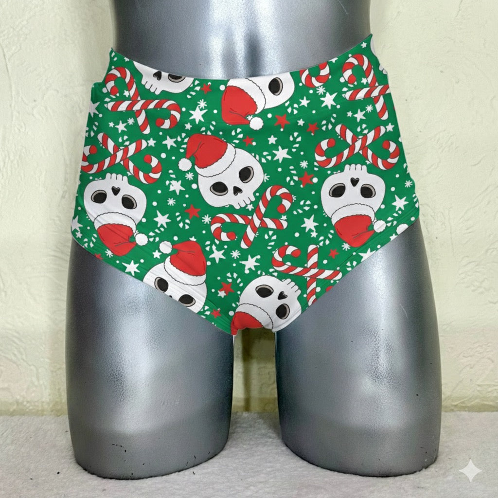 Cachetero sin arnes santa skull 🧑🎄 ☠️