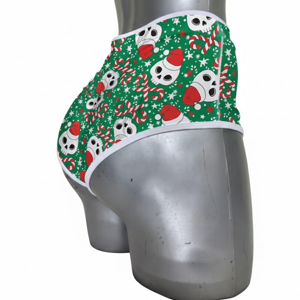 Cachetero sin arnes santa skull 🧑🎄 ☠️