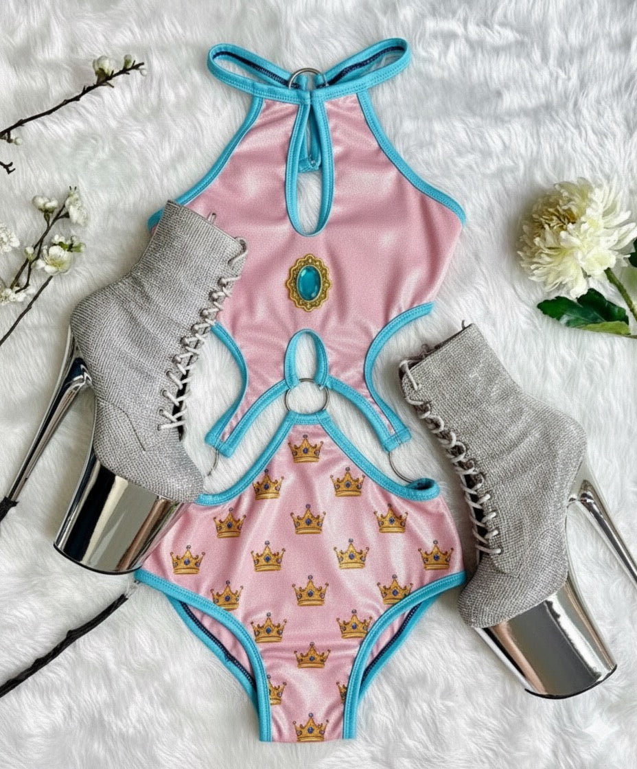 Body Aros Argolla Princesa 👸 👑 Peaches 🍑