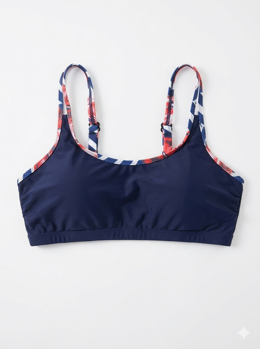 Top azul XXL