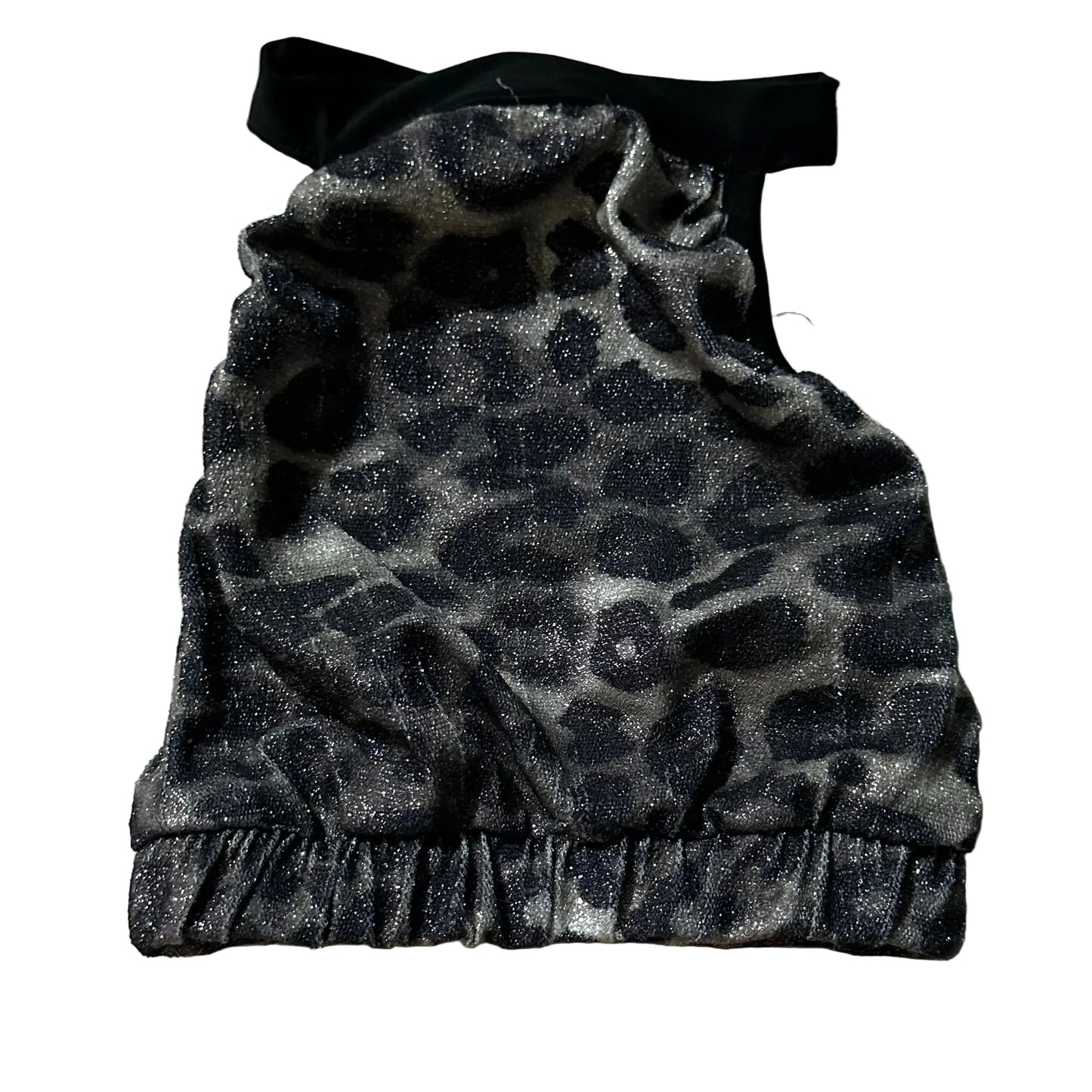 Top animal print xs