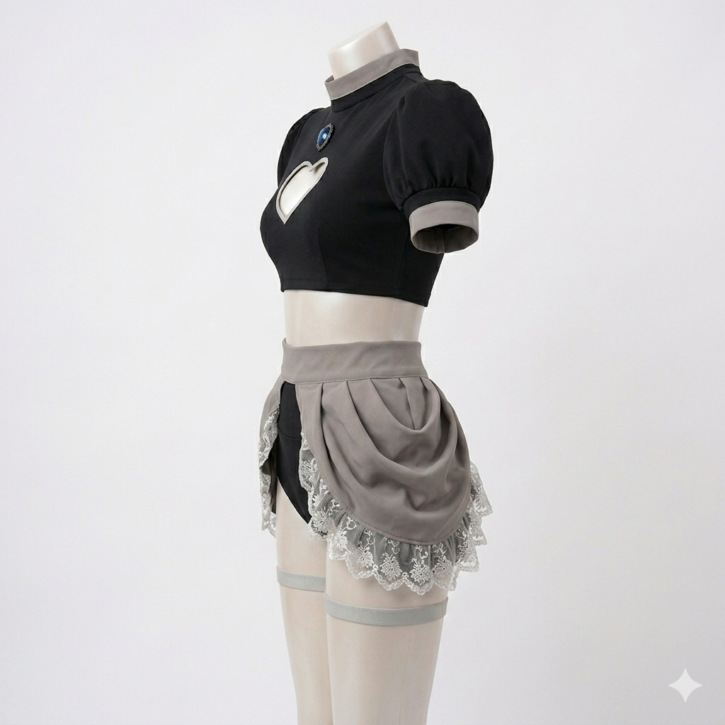 Conjunto hermana princesa 👸 peach Dark Peach Gothica