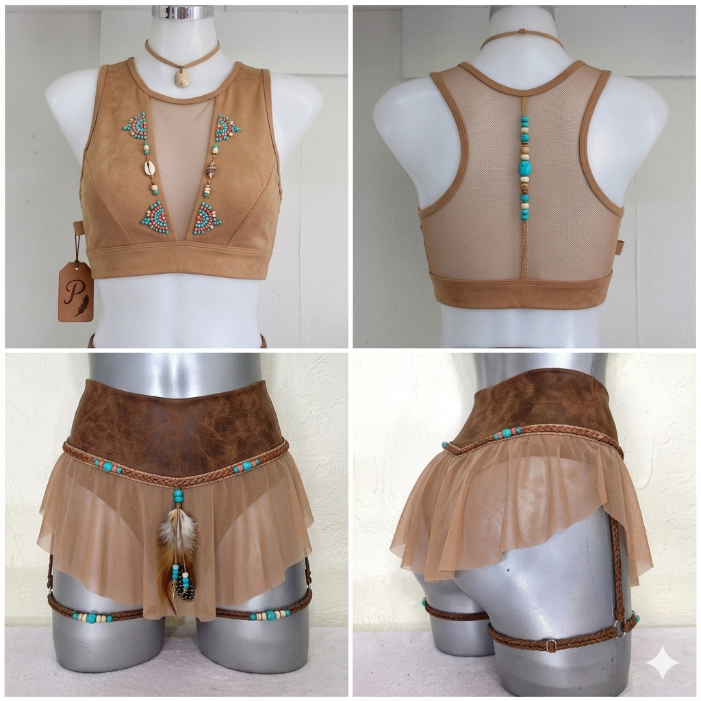 Conjunto pocahontas premium 🍂