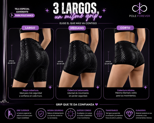 Shorts de Grip velvet