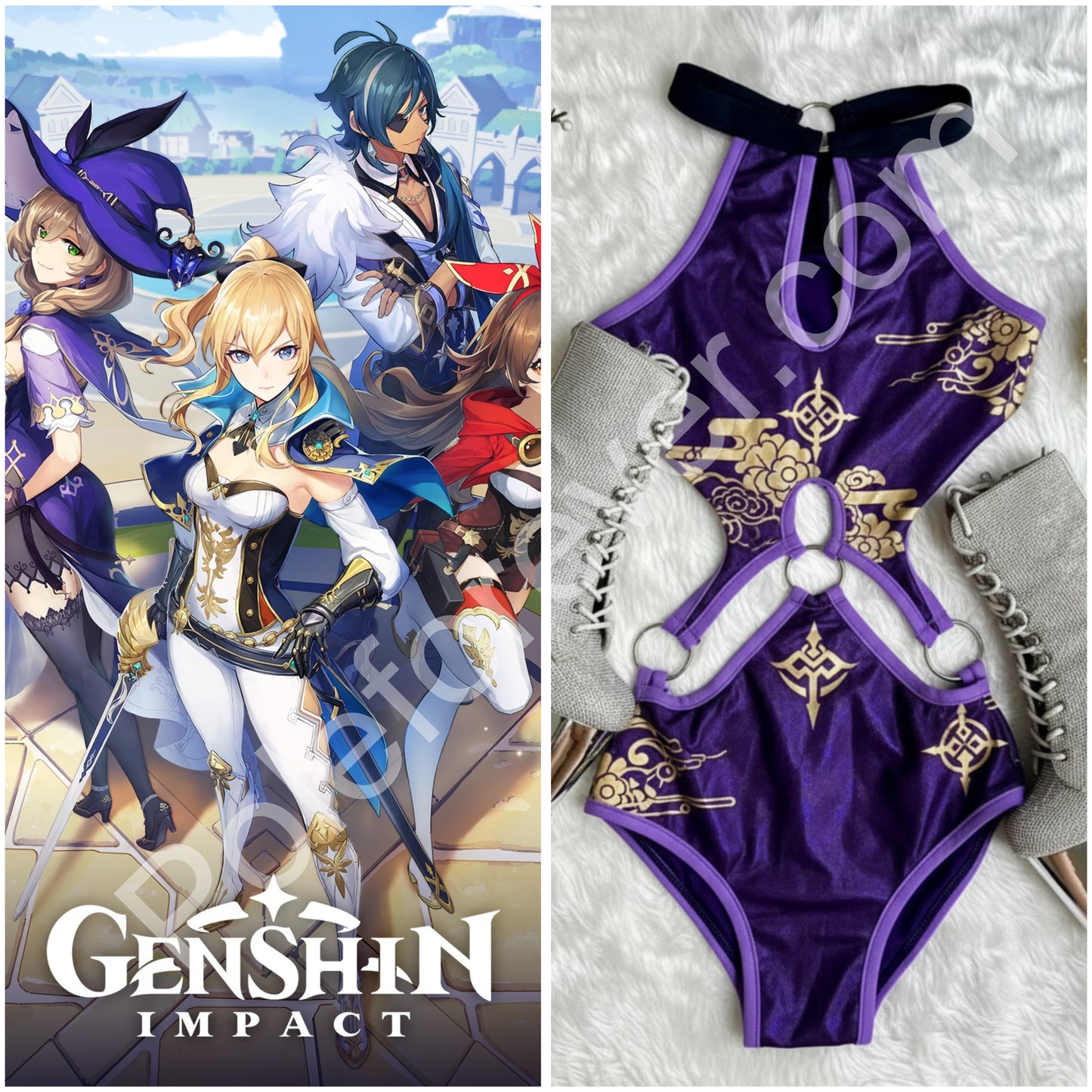 Body Aros Argolla Genshin impact